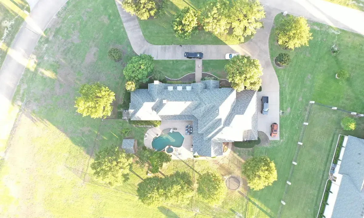 New shingle roof installation on a home in Fort Belvoir